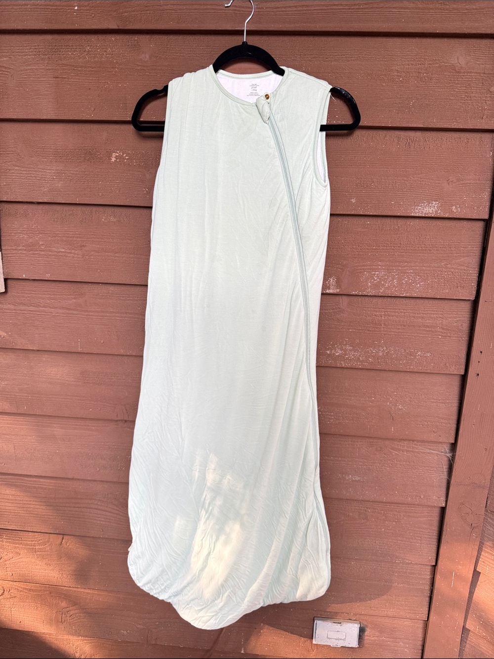 Sleep Sack LuxeDream Mint Zippered Sleeveless Wearable Blanket size 2T-4T